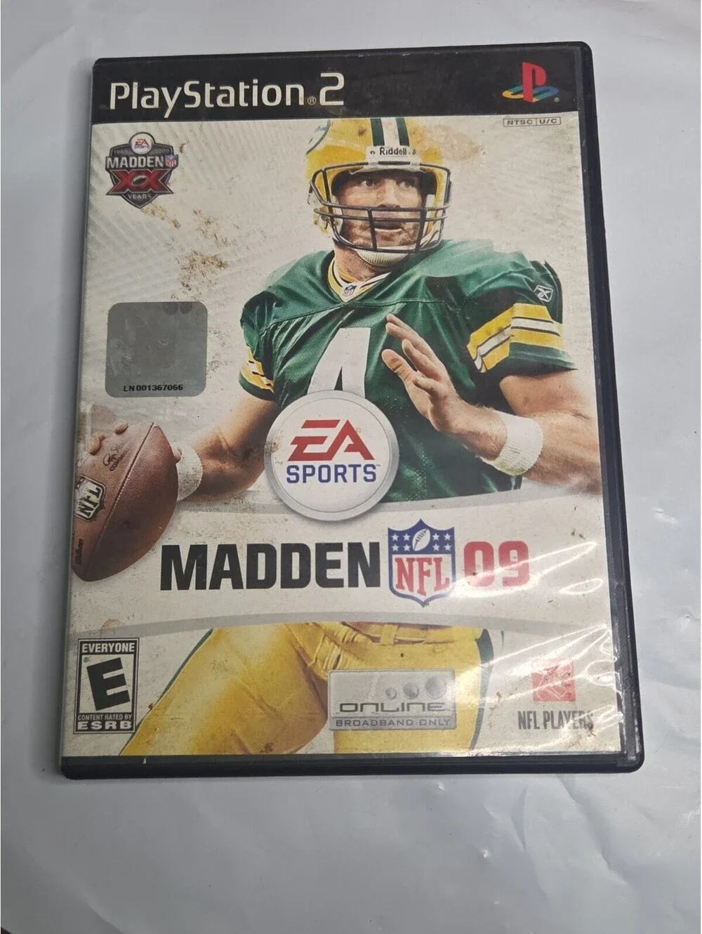 NFL Madden 09 EA Sports - Sony PlayStation 2 Ps2 - Complete CIB - Tested